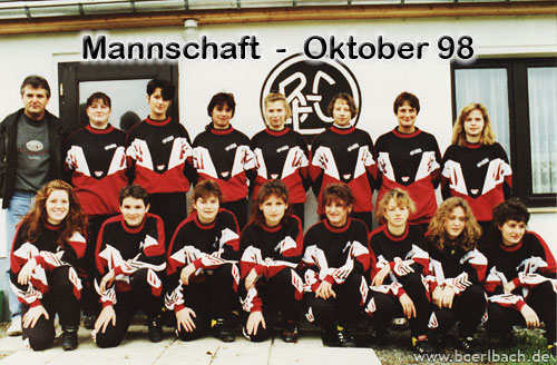 BC Erlbach - Damenmannschaft Oktober 95