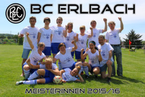 BC ERlbach Damen Meister 2015/16