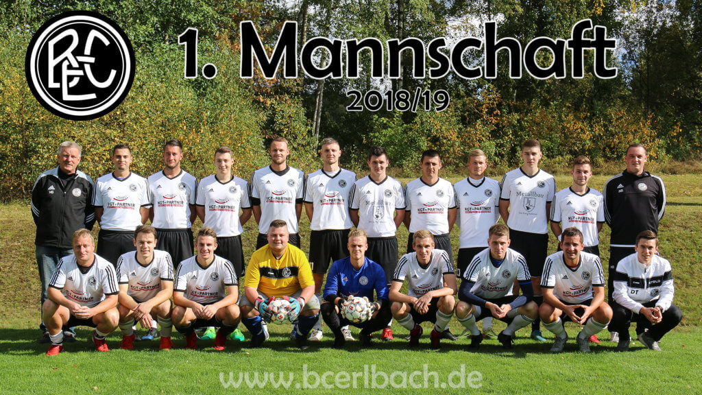 1. Mannschaft 2018/19 - BC Erlbach 1919 E.V.